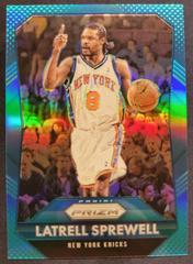 Latrell Sprewell [Light Blue Prizm] #254 Basketball Cards 2015 Panini Prizm Prices