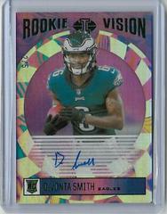 DeVonta Smith [Green] Football Cards 2021 Panini Illusions Rookie Vision Signatures Prices