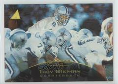 Troy Aikman [Trophy Collection] #2 Football Cards 1995 Pinnacle Prices