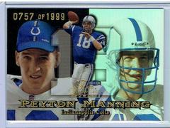 Peyton Manning #180 Football Cards 1999 Flair Showcase Prices