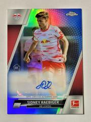 Sidney Raebiger [Blue] #BCA-SR Soccer Cards 2021 Topps Chrome Bundesliga Autographs Prices