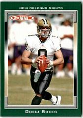 Drew Brees [Blue] #15 Football Cards 2006 Topps Total Prices