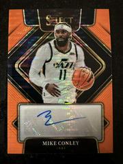 Mike Conley [Orange Pulsar] #SG-MCL Basketball Cards 2021 Panini Select Signatures Prices