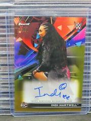 Indi Hartwell [Gold] Wrestling Cards 2021 Topps Finest WWE Roster Autographs Prices