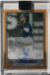 Josh Lowe [Orange] #CAA-JL Baseball Cards 2022 Topps Clearly Authentic Autographs Prices