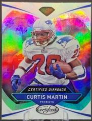 Curtis Martin [] #7 Football Cards 2018 Panini Certified Diamonds Prices