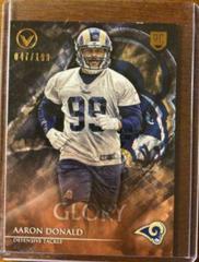 Aaron Donald [Glory] #192 Football Cards 2014 Topps Valor Prices