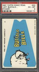 Buffalo Bills [Sticker] #23 Football Cards 1967 Topps Comic Pennants Prices