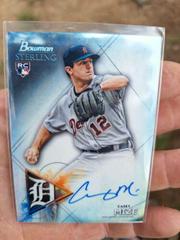 Casey Mize [Blue Refractor] Baseball Cards 2021 Bowman Sterling Rookie Autographs Prices