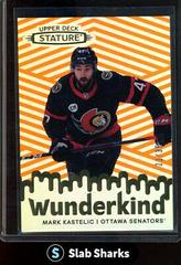 Mark Kastelic [Orange] Hockey Cards 2022 Upper Deck Stature Wunderkind Prices