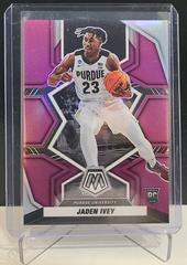 Jaden Ivey [Purple] #4 Basketball Cards 2022 Panini Chronicles Draft Picks Mosaic Prices