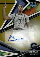 Brandon Murray [Gold] #BOA-BMU Basketball Cards 2022 Bowman University Best of Autographs Prices