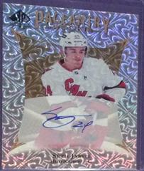 Seth Jarvis [Autograph] Hockey Cards 2021 SP Authentic Pageantry Prices
