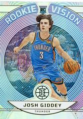 Josh Giddey #5 Basketball Cards 2021 Panini Illusions Rookie Vision Prices