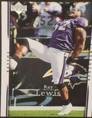 Ray Lewis #17 Football Cards 2007 Upper Deck Prices