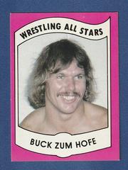 Buck Zumhofe #21 Wrestling Cards 1982 Wrestling All Stars Series B Prices