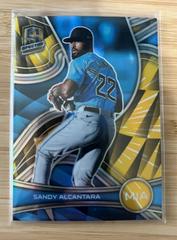 Sandy Alcantara [Gold] #70 Baseball Cards 2022 Panini Chronicles Spectra Prices