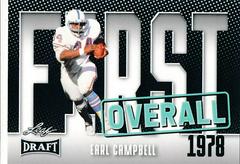 Earl Campbell #3 Football Cards 2023 Leaf Draft Prices