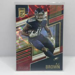 A. J. Brown [Red] #31 Football Cards 2022 Panini Donruss Elite Prices