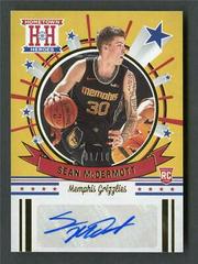 Sean McDermott [Gold] Basketball Cards 2020 Panini Chronicles Hometown Heroes Rookie Autographs Prices