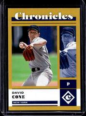 David Cone [Gold] #3 Baseball Cards 2023 Panini Chronicles Prices