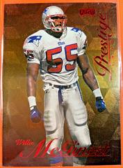 Willie McGinest [Gold] #52 Football Cards 1998 Playoff Prestige Prices