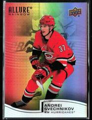 Andrei Svechnikov [Double] #R-55 Hockey Cards 2021 Upper Deck Allure Rainbow Prices
