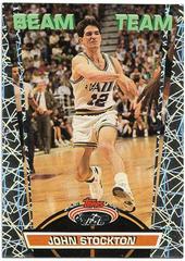 John Stockton Basketball Cards 1992 Stadium Club Beam Team Prices