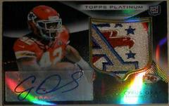 Cyrus Gray [Autograph Patch Black Refractor] Football Cards 2012 Topps Platinum Prices