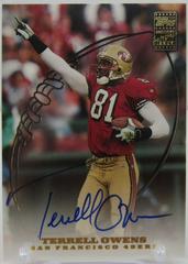 Terrell Owens #A7 Football Cards 1999 Topps Certified Autograph Prices