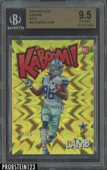 CeeDee Lamb [Gold] #K-CL2 Football Cards 2020 Panini Absolute Kaboom Prices