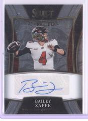 Bailey Zappe #RS-BZA Football Cards 2022 Panini Select Draft Picks Rookie SIgnatures Prices