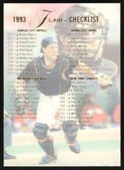 Checklist 212-300 #300 Baseball Cards 1993 Flair Prices