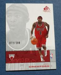 Jamal Crawford Basketball Cards 2000 SP Game Floor Prices
