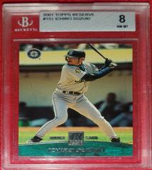 Ichiro Suzuki #151 Baseball Cards 2001 Topps Reserve Prices
