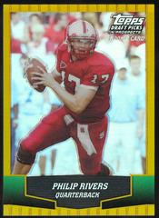 Philip Rivers [Gold Chrome Refractor] Football Cards 2004 Topps Draft Picks & Prospects Prices