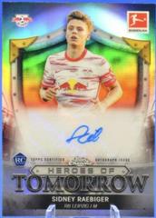 Sidney Raebiger [Autograph] Soccer Cards 2021 Topps Chrome Bundesliga Heroes of Tomorrow Prices