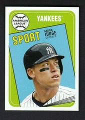Aaron Judge Baseball Cards 2020 Topps Throwback Thursday Prices