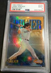Larry Walker [Refractor] #335 Baseball Cards 1997 Finest Prices