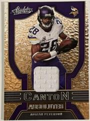 Adrian Peterson #CA-1 Football Cards 2022 Panini Absolute Canton Prices