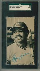 Reggie Jackson [White Back] Baseball Cards 1974 Topps Deckle Edge Prices