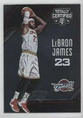 Lebron James Basketball Cards 2015 Panini Totally Certified Prices