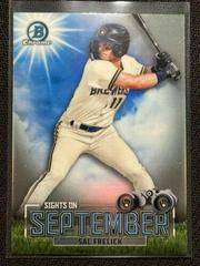 Sal Frelick #SOS-12 Baseball Cards 2023 Bowman Sights on September Prices