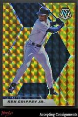 Ken Griffey Jr. [Gold Mosaic] #162 Baseball Cards 2021 Panini Mosaic Prices