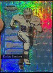 Deion Sanders [Power Blue] #45 Football Cards 1999 Playoff Contenders Prices