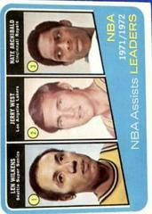 NBA Assist Leaders Basketball Cards 1972 Topps Prices