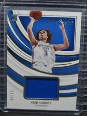 Josh Giddey [Patch Autograph] Basketball Cards 2021 Panini Immaculate Collection Prices