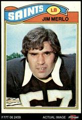 Jim Merlo #158 Football Cards 1977 Topps Prices