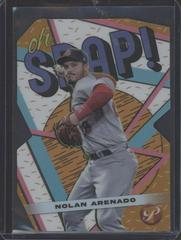Nolan Arenado [Orange] Baseball Cards 2023 Topps Pristine Oh Snap Prices
