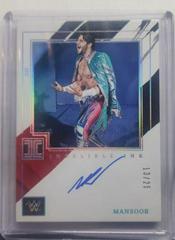 Mansoor [Holo Silver] Wrestling Cards 2022 Panini Impeccable WWE Indelible Ink Autographs Prices